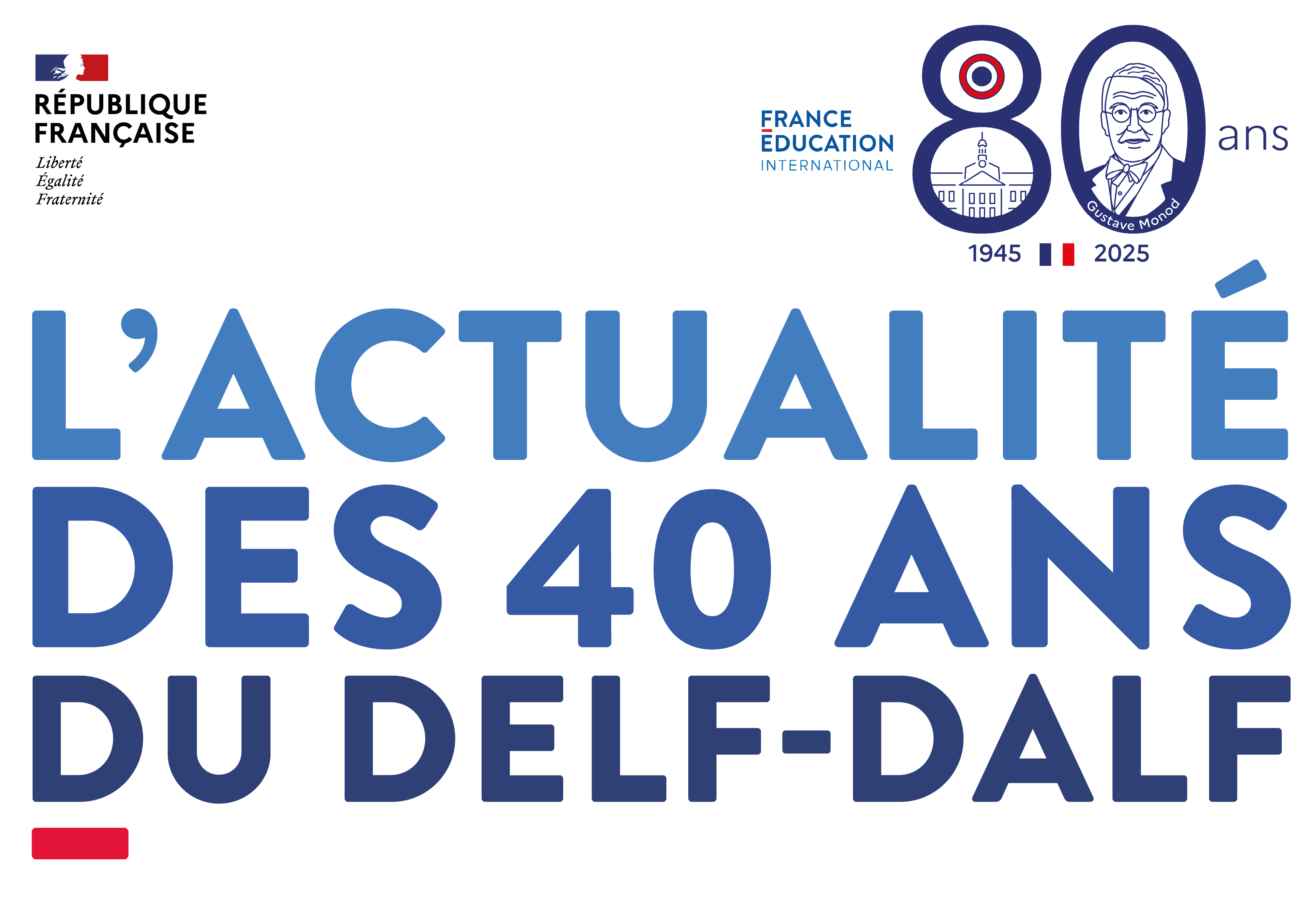 Titre : l'actualité des diplômes et des tests DILF, DELF, DALF et Evalang