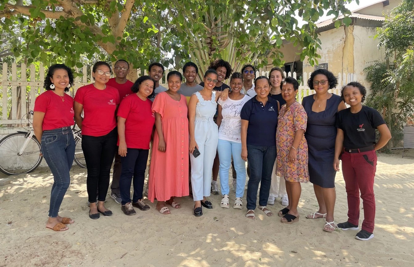 Photo d'un stage d'habilitation DELF-DALF à Madagascar